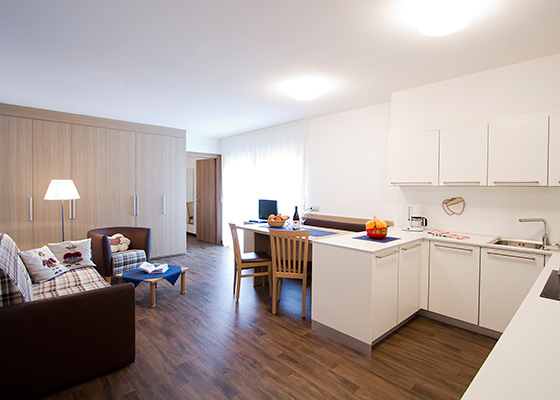 Kitchen - Apartments Ariola in Selva Val Gardena